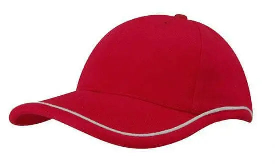 Headwear Bhc W/piping Crown & Peak X12 - 4047 Metro Workwear.